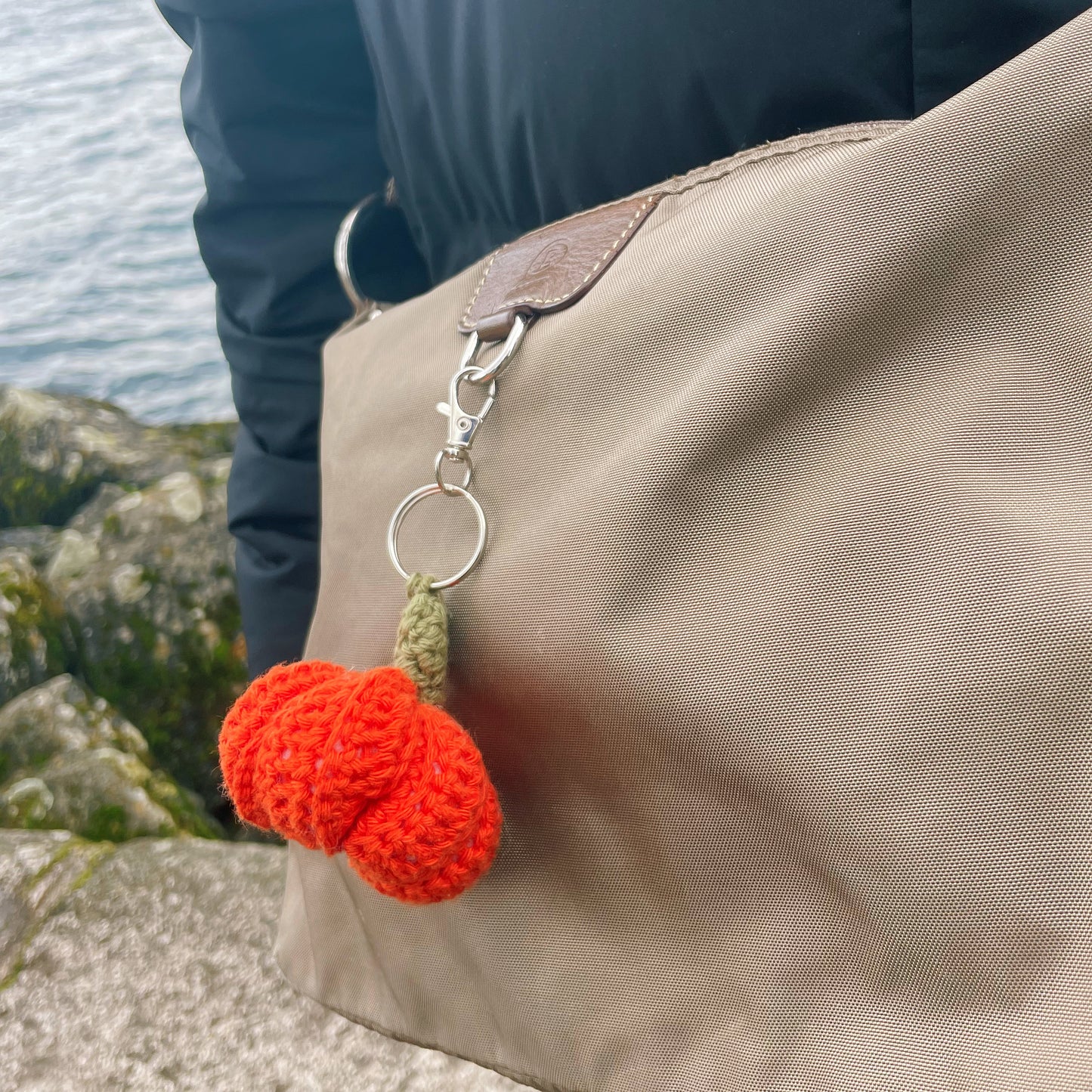 Charm Porte-Clé Citrouille