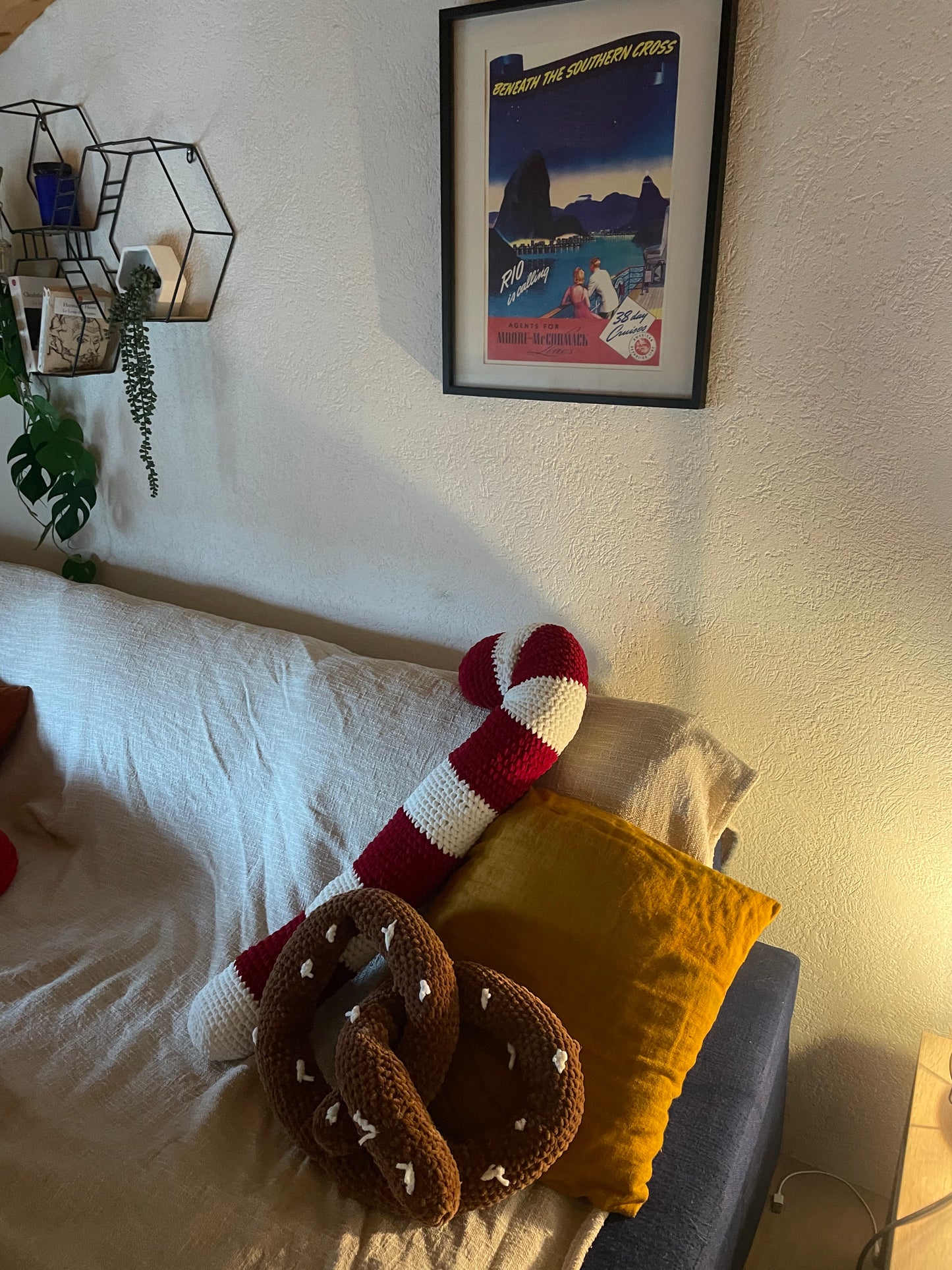 Coussin Sucre d'Orge Déco