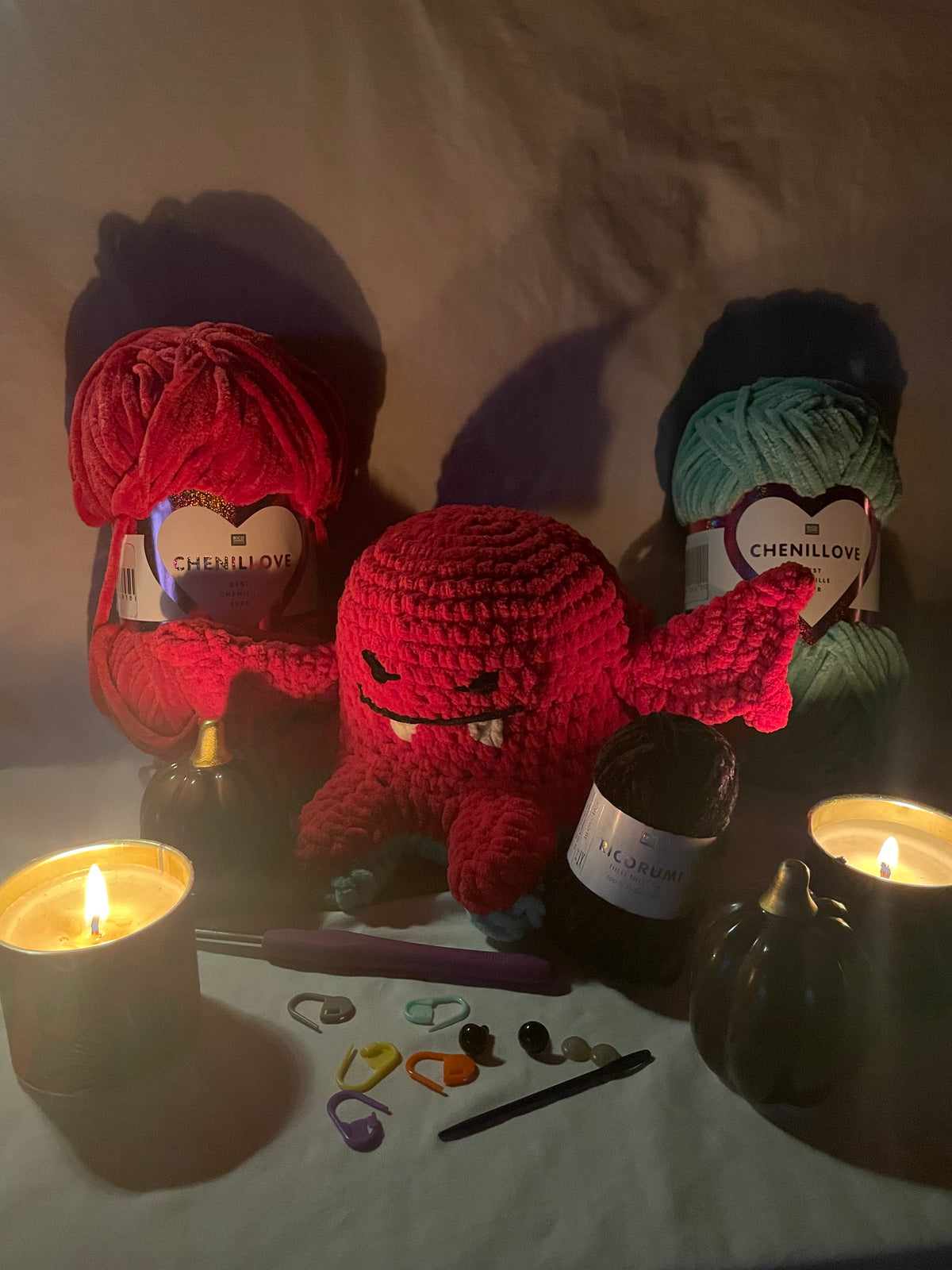 Kit Pieuvre d’Halloween 🧶🐙