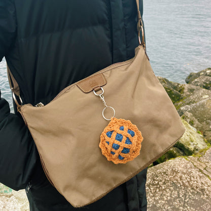 Charm Porte-Clé Tarte à la Myrtille