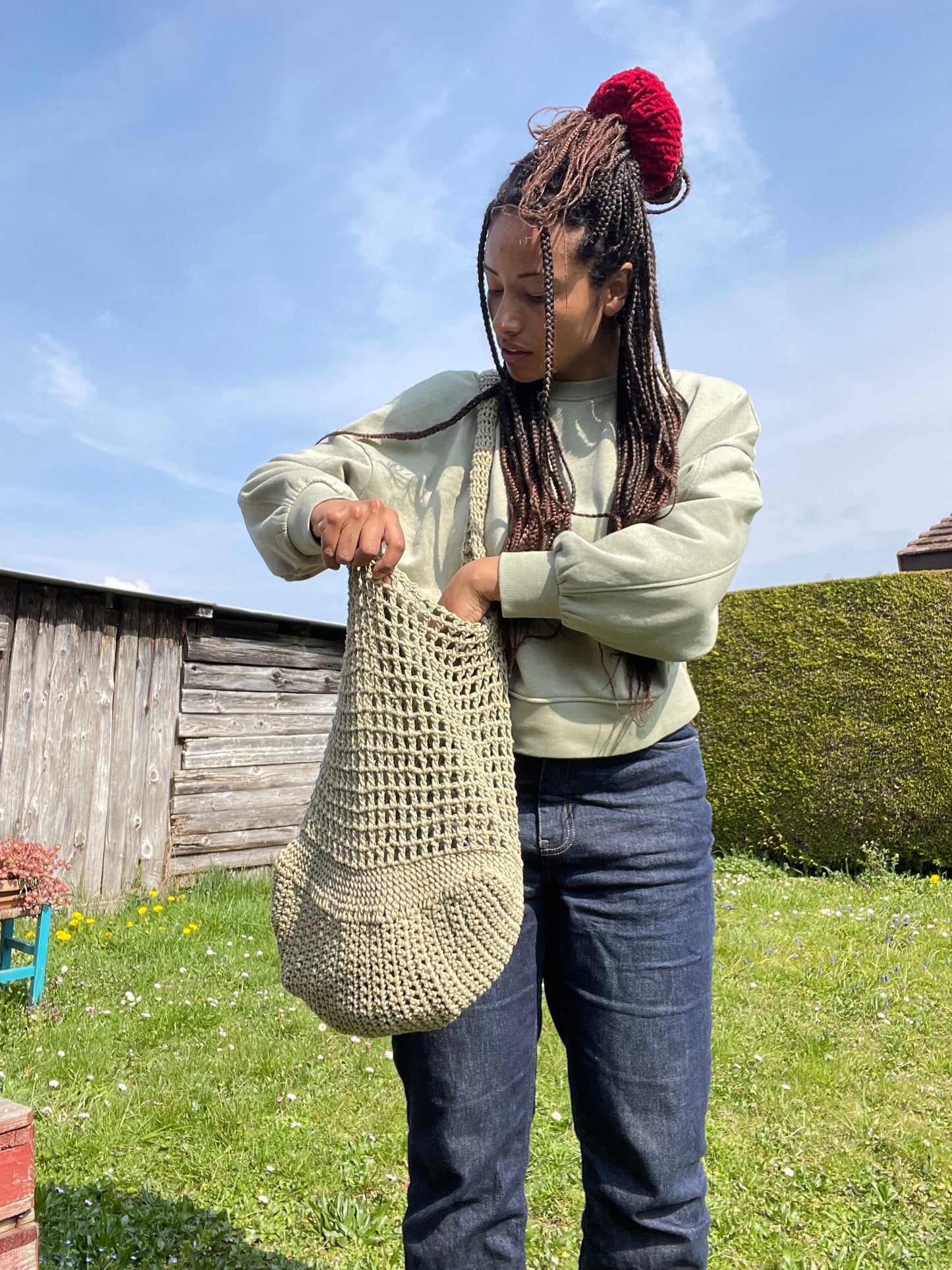 Sac en crochet été