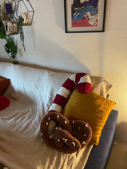 Coussin Sucre d'Orge Déco